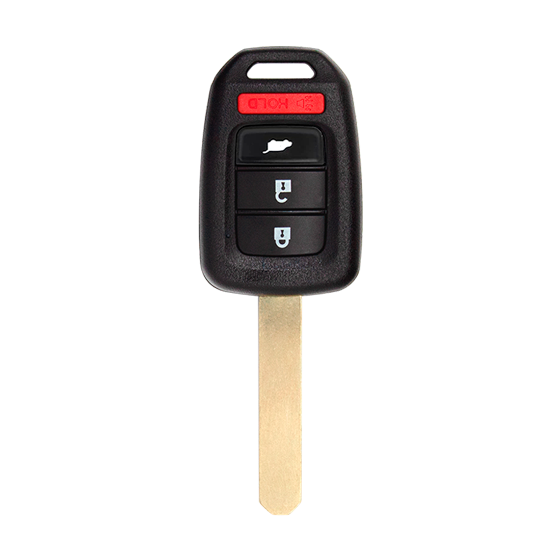 For Honda  Civic-CR-V 2017-2021 4-Button  MLBHLIK6-1TA (PN:35118-TLA-A00) w/Hatch   Philips 47  (Honda  G)  NXP7938XP 433Mhz Remote Head Key