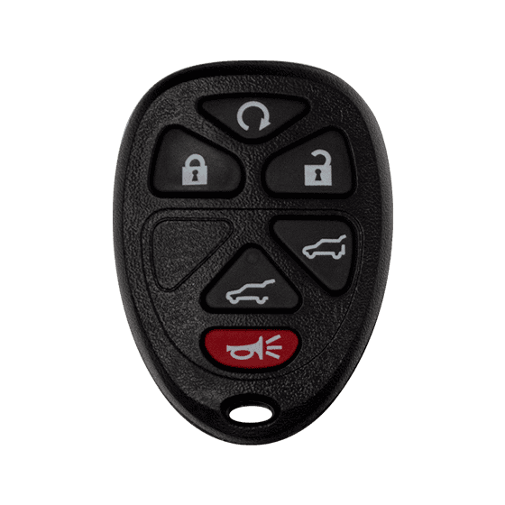 For GM 6-Button  OUC60270-OUC60221 Keyless Entry Remote Shells    (E )
