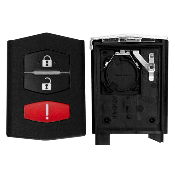 For Mazda  6/RX8 2005-2008   3-Button  KPU41788    Flip key Shells