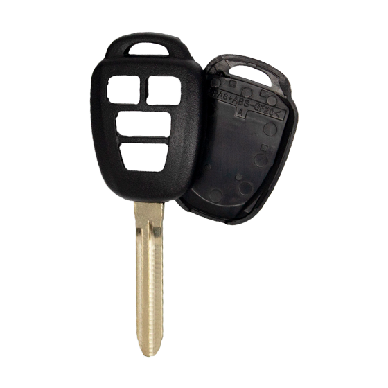 Metallo PREMIUM For  Toyota 2012-2015  4-Button  Remote Head Key Shells (T)