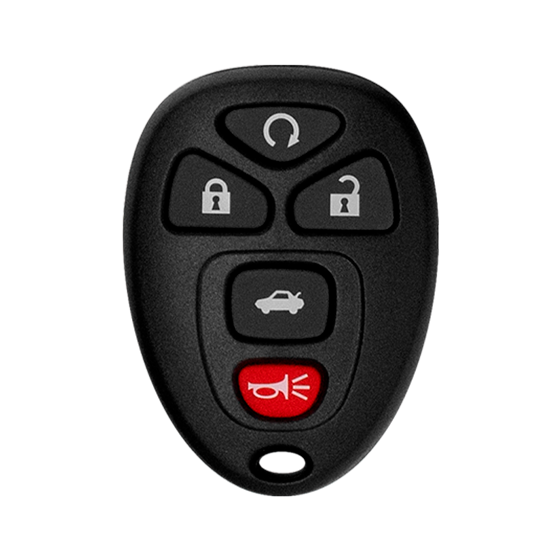 For GM   5-Button OUC60270-OUC60221  w/Trunk Keyless Entry Remote Shells   (E )