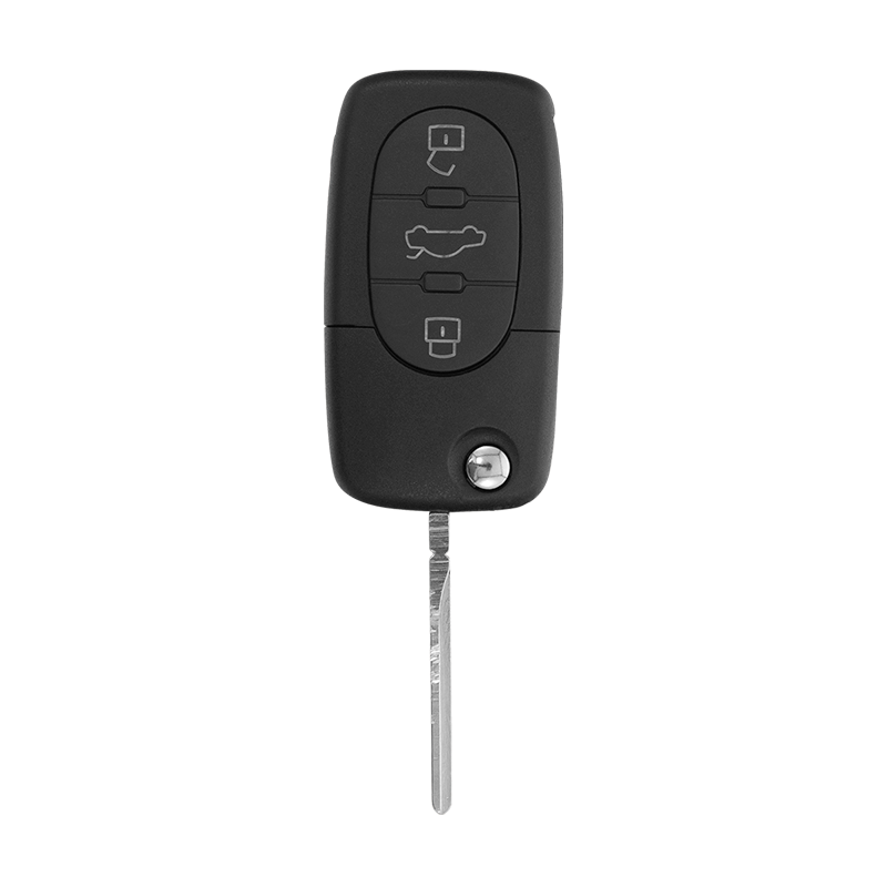 For Volkswagen  3-Button (Round)    Flip key Shells