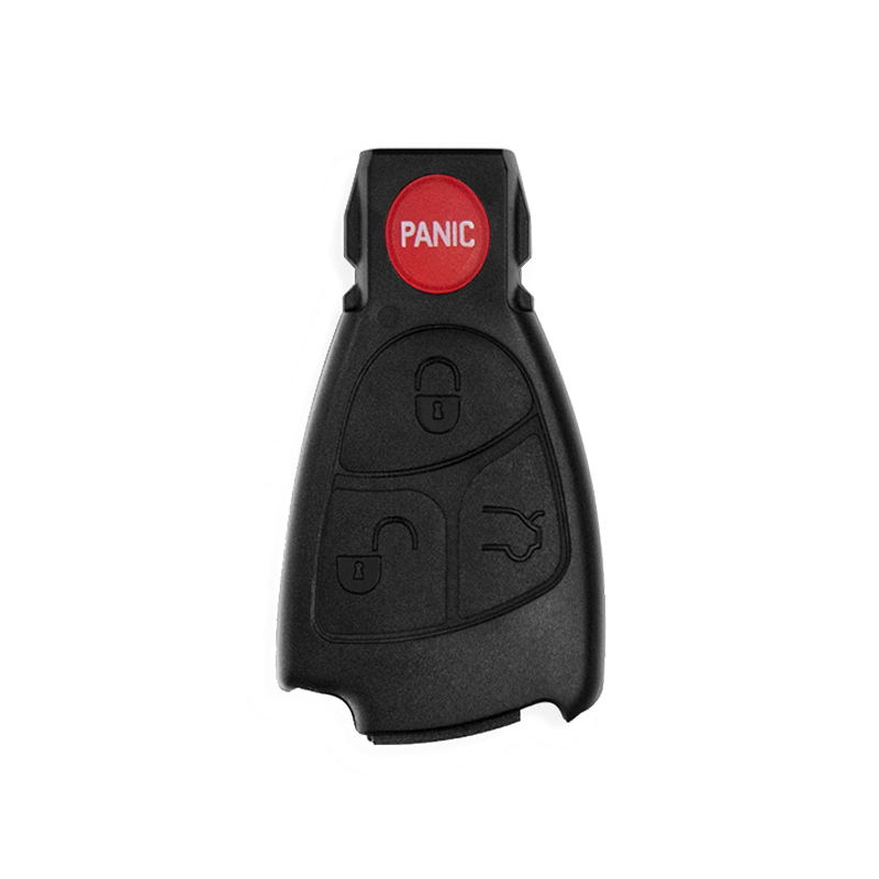 For Mercedes-Benz  4-Button (Black) Housing  Smart Keys Shells