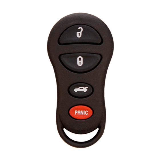 For Chrysler-Dodge 1998-2006 4-Button  GQ43VT9T (PN:04759008AA-AC) 315Mhz Keyless Enrty Remote