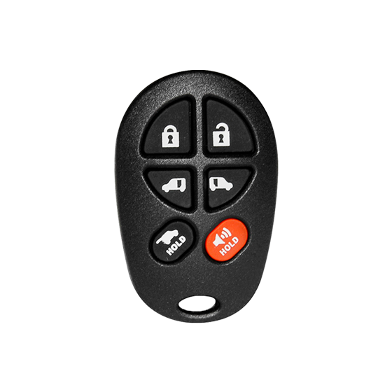 For Toyota 6-Button  GQ43VT20T Keyless Entry Remote Shells