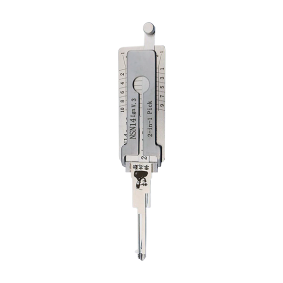 Original Lishi 3 in 1  for Nissan-Infiniti   NSN14 (AG Anti-Glare)