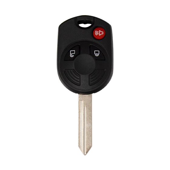 Metallo PREMIUM For  Ford 3-Button   OUCD6000022 (Double CUT) Remote Head Key Shells (T)