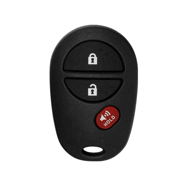 For Toyota 2004-2018 3-Button GQ43VT20T (PN:89742-AE010/AE011) 315Mhz Keyless Entry Remote