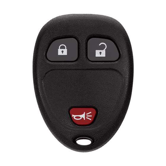 For GM  3-Button  KOBGT04A   Keyless Entry Remote Shells