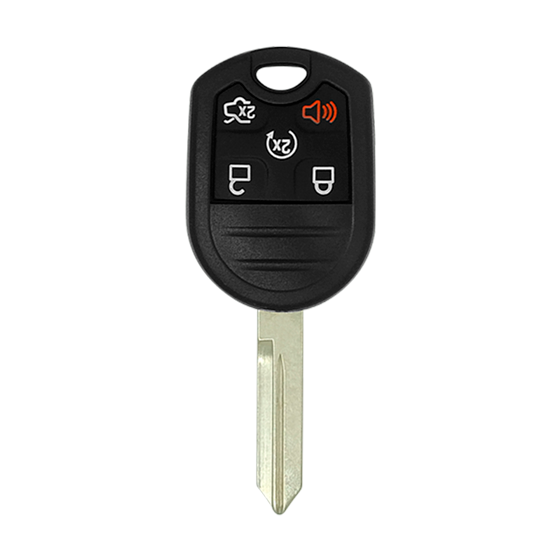 Metallo PREMIUM For  Ford   5-Button CWTWB1U793 w/Rmt Start   Remote Head Key Shells