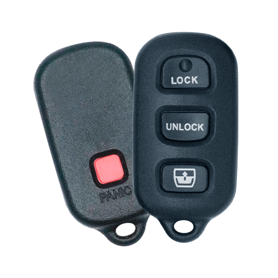For Toyota 4Runner-Sequoia 1999-2009 4-Button HYQ12BBX (PN:89742-0C030,89742-35050) w/Rear Window   Keyless Entry Remote