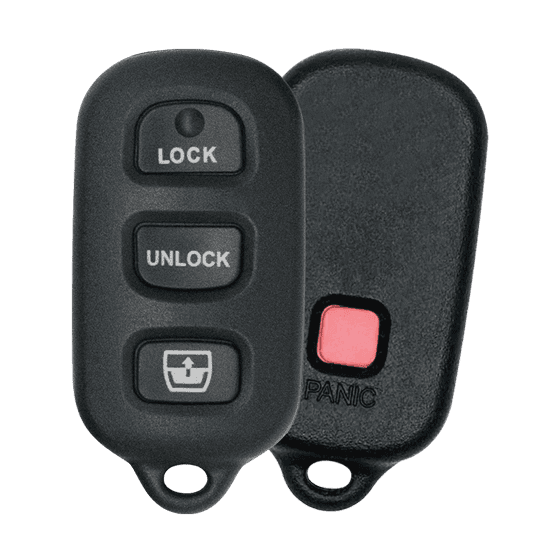 For Toyota  4-Button HYQ12BBX-BAN  w/ Window Keyless Entry Remote Shells   (E )