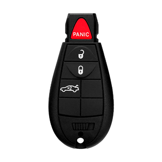 For Chrysler-Dodge 2008-2010 4-Button IYZ-C01C w/Trunk  Philips 46 433Mhz Fobik Smart Key  (B)