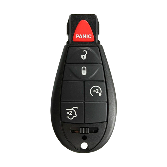 For Chrysler-Dodge-Jeep 5-Button IYZ-C01C w/Hatch & Rmt Start   Fobik Smart Keys Shells