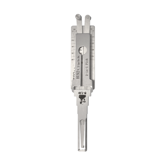Original Lishi  2 in 1  8-Cut for  BMW  HU92   2 Track   Ign/Dr/Bt