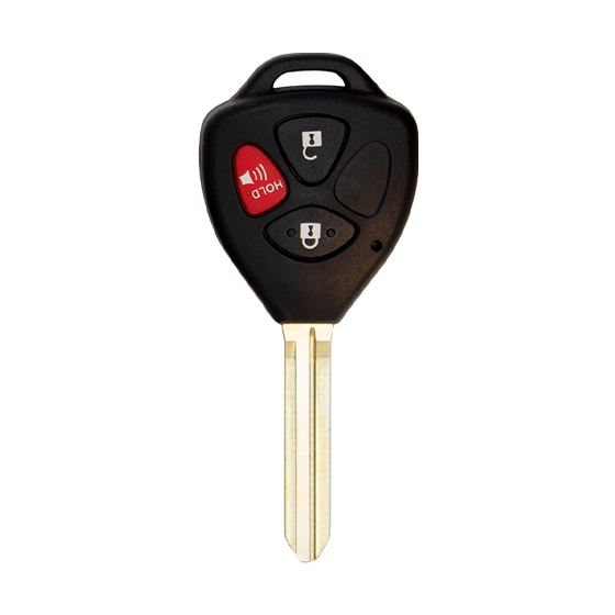 For Toyota-Scion 2007-2012 3-Button HYQ12BBY (PN:89070-42670) w/Trunk TR47 Blade NON-Chip 315Mhz Remote Head Key