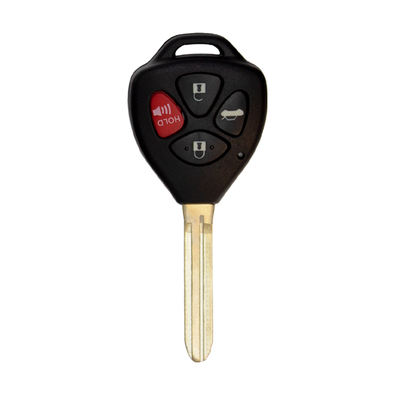 For Toyota 4-Button  HYQ12BBY (PN:89070-06650) w/Trunk   G-Chip Remote Head Key  (S)