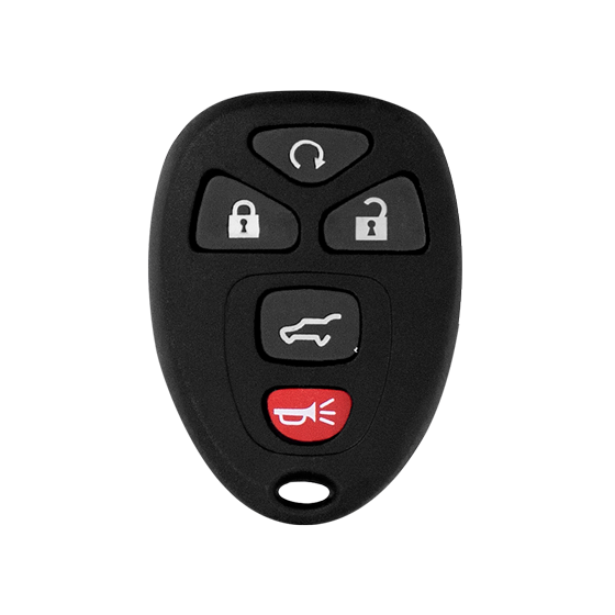 For GM 5-Button  OUC60270-OUC60221   w/Hatch Keyless Entry Remote Shells  (E )