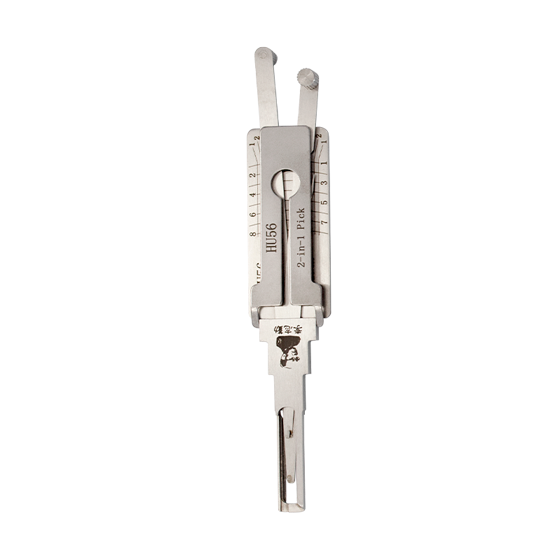 Original Lishi 2 in 1  8-Cut  for  Volvo  HU56   2-Track  High Security