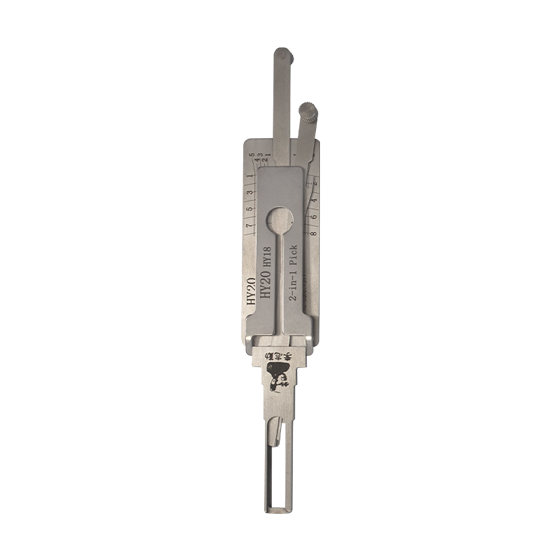 Original Lishi 2 in 1  8-Cut for Hyundai  HY20/HY18 V.3  High Security