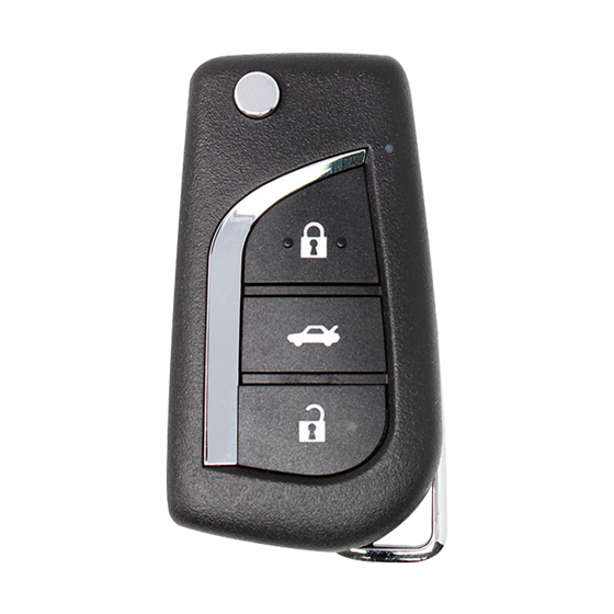 Xhorse Universal Wired Remote Flip Key for  Toyota Style 3-Button XKTO00EN
