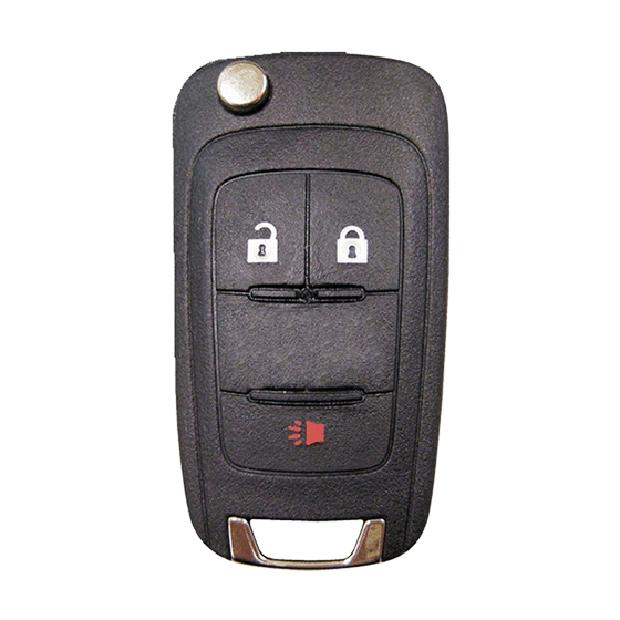 For GM  2010-2024 3-Button  OHT01060512 (PN:13586120) Non-PEPS   Remote Flip Key