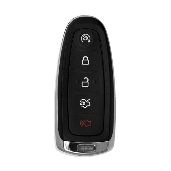 For Ford-Lincoln 2011-2020   5-Button  M3N5WY8609 (PN:164-R8092 164)  H75 Blade  w/Trunk & Rmt Start  Smart Key   (S)