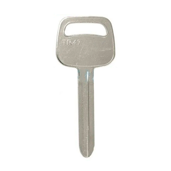 10-Pack Toyota TR47   Mechanical Metal Head Key  (Y)