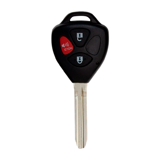 For Toyota Matrix-Venza 2010-2015 3-Button GQ4-29T (PN:89070-02640)  G-Chip 315Mhz Remote Head Key