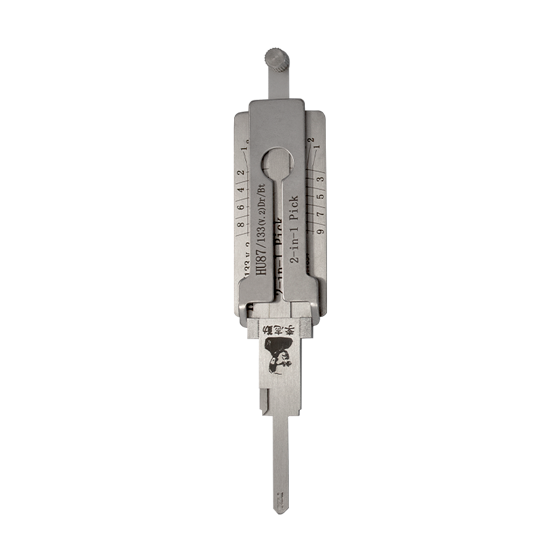 Original Lishi 2 in 1  10-Cut for   Suzuki  HU87   /133 V.2   Dr/Bt