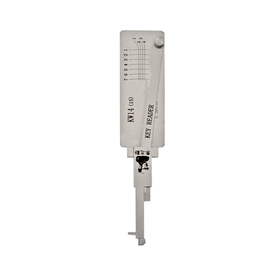Original Lishi 2 in 1 for  Kawasaki Motorcycles KW14-KA34-KM12  (Anti-Glare)