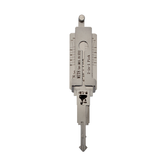 Original Lishi 2 in 1 8-Cut  for Mitsubishi MIT8 Ignition