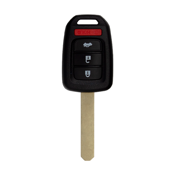 For Honda  Accord-Civic 2016-2018 4-Button  MLBHLIK6-1TA (PN:35118-T2A-A60)  w/Trunk   Philips 47   Hitag 3 433Mhz Remote Head Key  (S)