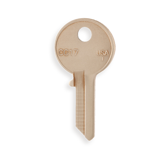 Ilco 50-Pack CG17­BR  CHICAGO   AE00002000  Residential Metal Head Key