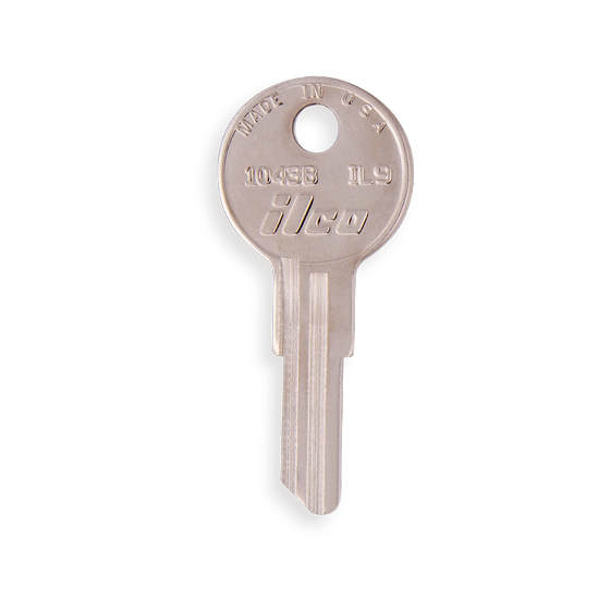Ilco 10-Pack 1043B­IL9  ILLINOIS   AL00302622  Residential Metal Head Key