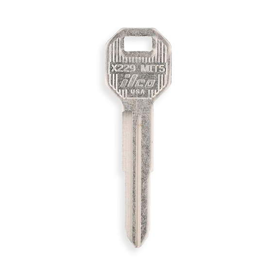 Ilco 10-Pack X229­MIT5  For Mitsubishi VALET  AF01517002 Mechanical Metal Head Key