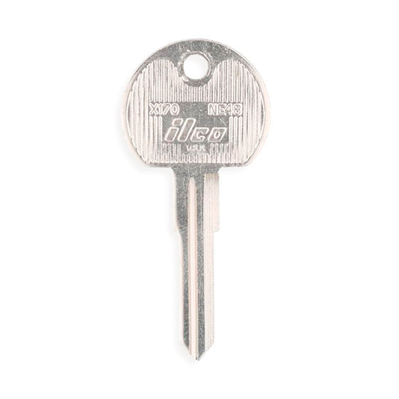 Ilco 10-Pack X170­NE48  For Ford  CARGO IGN.  AF00004542 Mechanical Metal Head Key