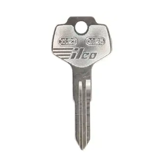 Ilco 10-Pack X123­DA25  For Nissan AF00007372 Mechanical Metal Head Key