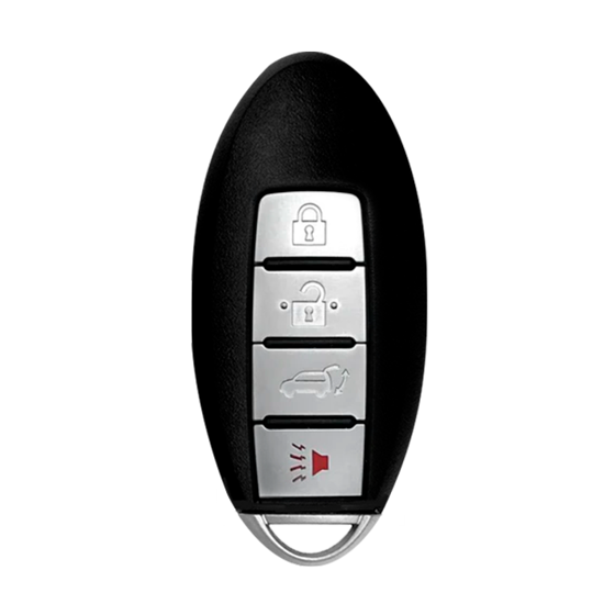 For Nissan Rogue 2014-2018 4-Button KR5S180144106 (PN:285E3-4CB6A) w/Hatch DA34 Blade  433Mhz Smart Key