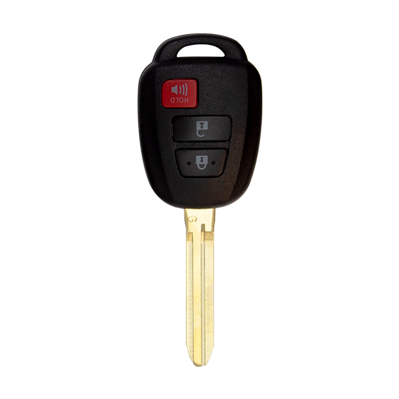 For Toyota 2012-2017   3-Button  HYQ12BDM (PN:89070-06420)  G-Chip  Remote Head Key