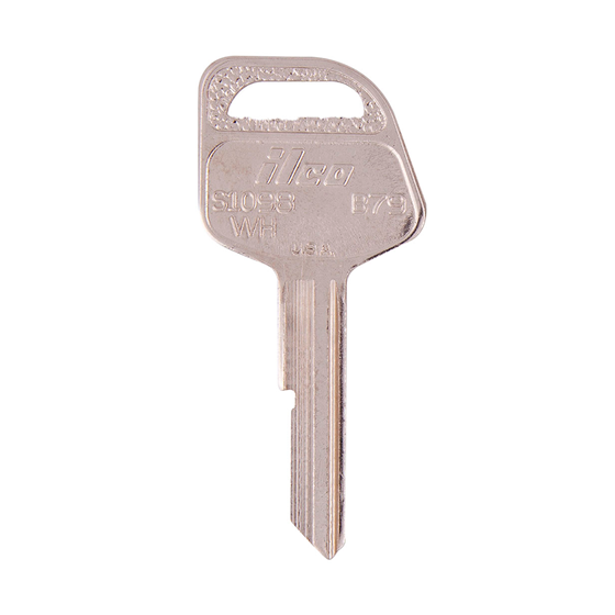 Ilco 10-Pack S1098WH ­ B79  For GM   AL01170012  Mechanical Metal Head Key