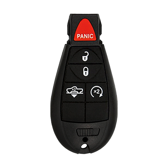 For Dodge RAM 2013-2018 5-Button  GQ4-53T (PN:68159655AF) w/Air Suspension  Philips 46 433Mhz Fobik Smart Key  (S)