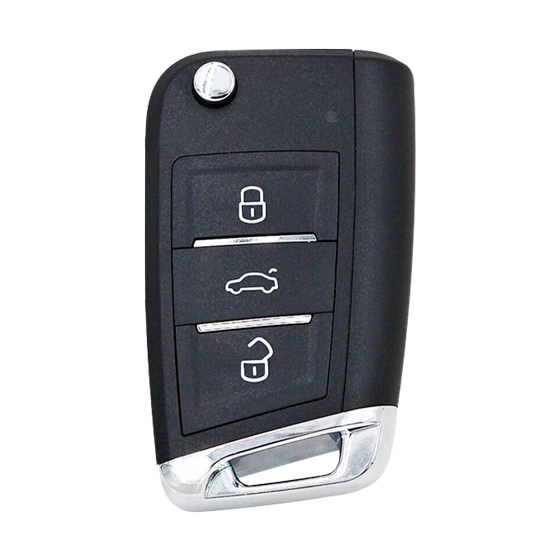 Xhorse Super Remote Flip Key MQB Style 3-Button XEMQB1EN