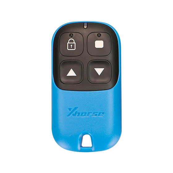 Xhorse Universal Wired Remote  Garage Door 4-Button  BLUE  Color XKXH04EN