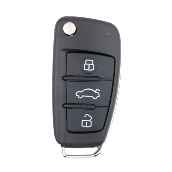 Xhorse Universal Wired Remote Flip Key for AUDI A6L Style Silicagel 3-Button w/Trunk  XKA600EN