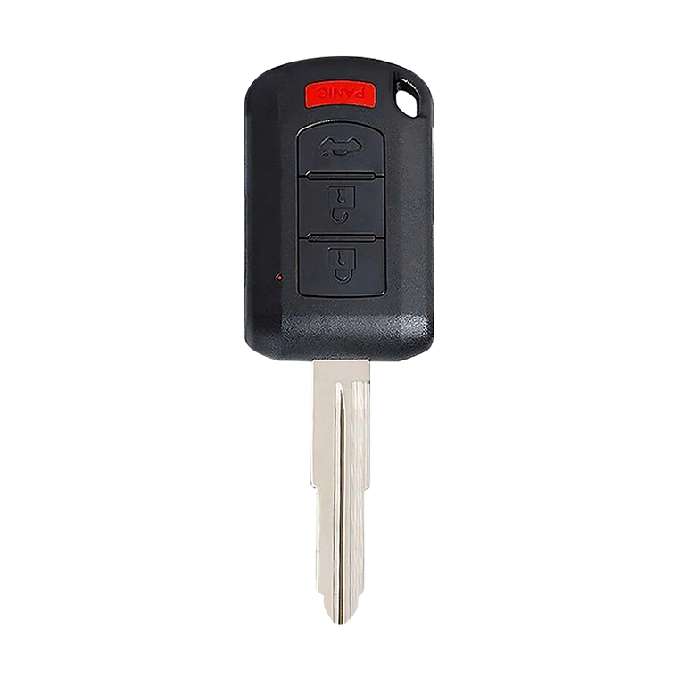 For  Mitsubishi  2015-2017   4-Button  OUCJ166N   w/Shoulder stops MIT3   Remote head key Shells