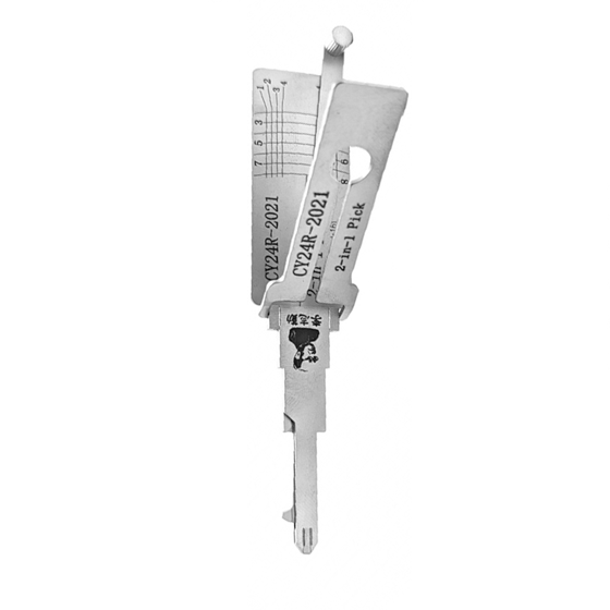 Original Lishi 2 in 1  8-Cut  for Chrysler  CY24R-2021