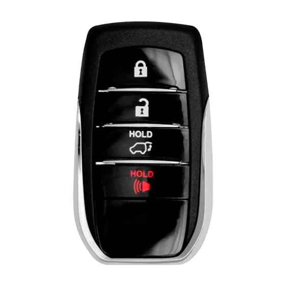 For Toyota Highlander-Sequoia   2014-2022  4-Button HYQ14FBA (PN:89904-0E120) w/Hatch  BLUE  Smart Key