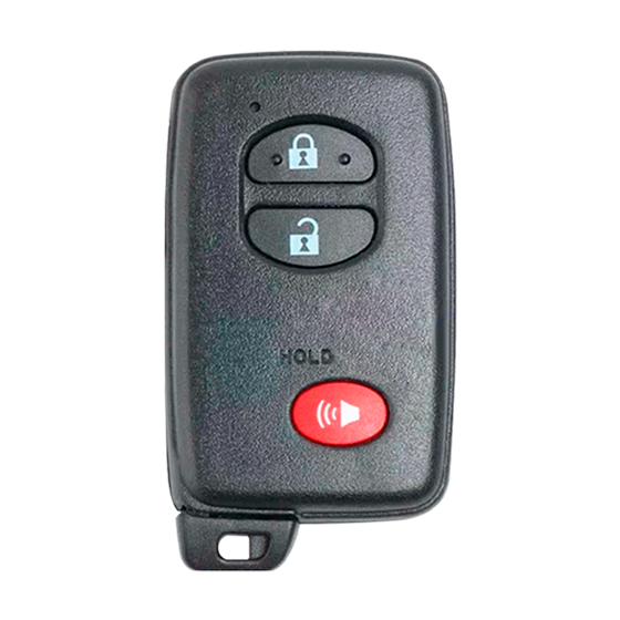 For Toyota/Lexus Avalon Camry RAV-4 Highlander 2005-2013   3-Button TMS37126   TOY48  Dented BLUE  Smart Key