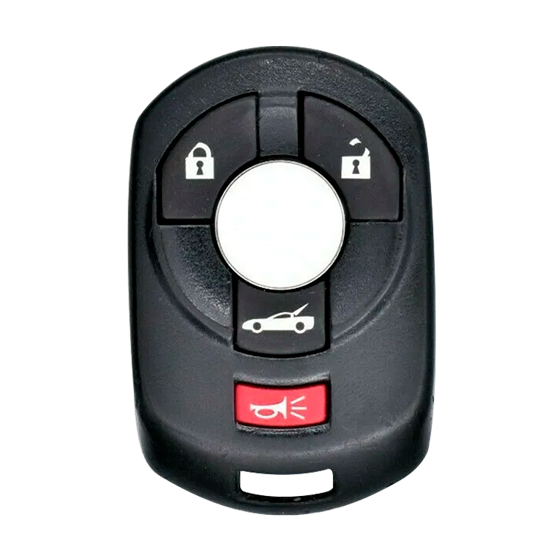For Chevrolet Corvette-Cadillac 2005-2007 4-Button M3N65981403 Smart Key